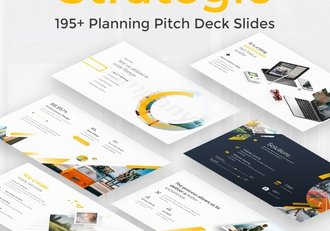 195页国外创意版式ppt作品团队介绍商务数据信息图形ppt卡通人物插画2.5D商务概念插画PPT模板 - 顶尖PPT