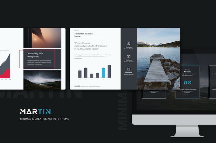 创意简约风格市场分析商务通用keynote模板 - 顶尖PPT