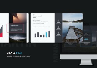 创意简约风格市场分析商务通用keynote模板 - 顶尖PPT