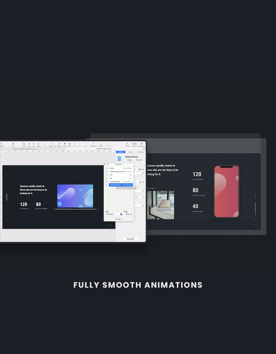 高品质优雅动画创意PPT模板 - 顶尖PPT