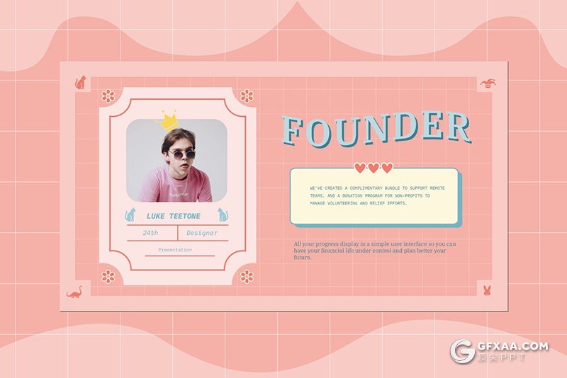 30页卡通MBE海报风格PPT简报模板 - 顶尖PPT