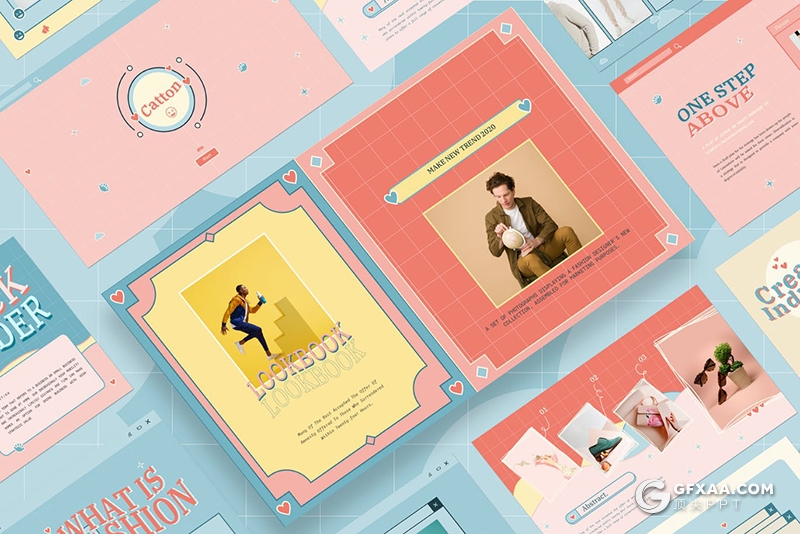 30页卡通MBE海报风格PPT简报模板 - 顶尖PPT