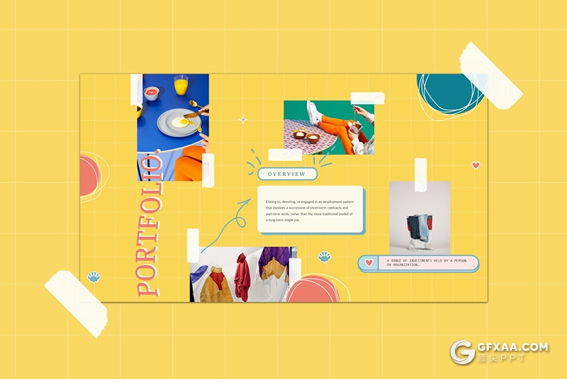 30页卡通MBE海报风格PPT简报模板 - 顶尖PPT