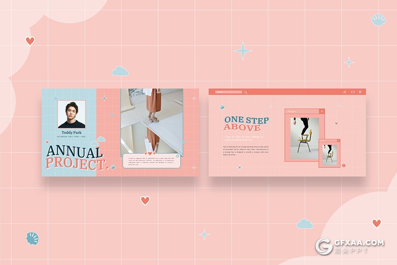 30页卡通MBE海报风格PPT简报模板 - 顶尖PPT