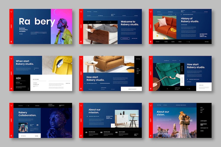 时尚商务企业品牌推广PPT模板 - 顶尖PPT