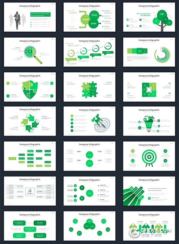 379页大型商务ppt模板企业团队介绍商务图形设计ppt智能数据信息图形图表ppt卡通人物欧美多用途ppt模板 - 顶尖PPT