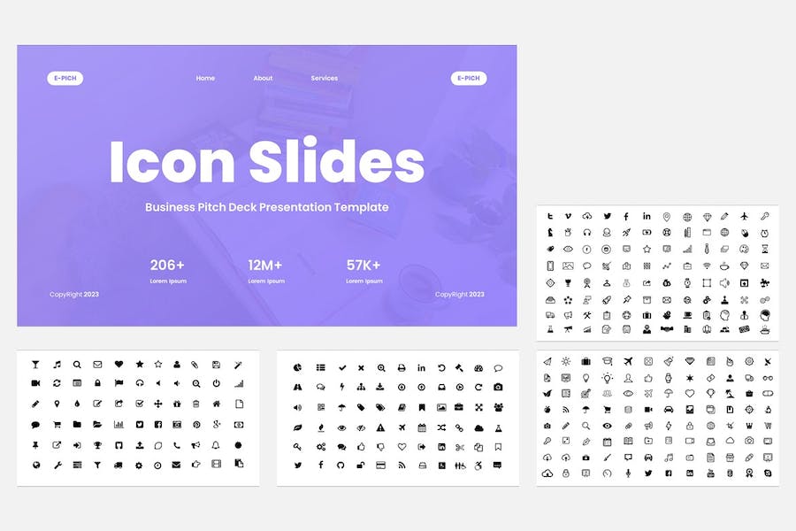 商务融资讲述展示Keynote模板 - 顶尖PPT