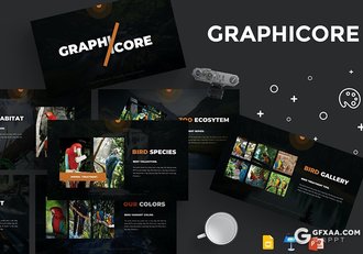 30页作品展示摄影图片展多用途PPT模板5种主题配色 - 顶尖PPT