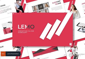 30页国外简约风格企业介绍商务风格PPT模板 - 顶尖PPT