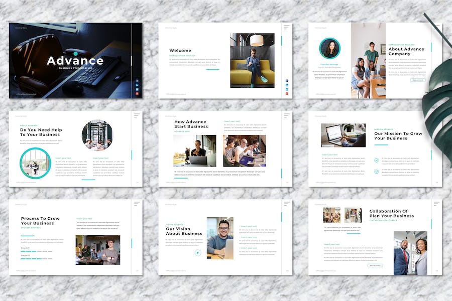 高级业务合作展示通用keynote模板 - 顶尖PPT