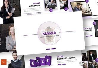 30页企业商业项目计划书项目合作业务展示PPT模板5种主题配色 - 顶尖PPT