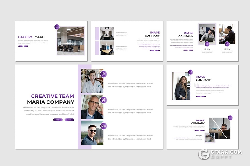 30页企业商业项目计划书项目合作业务展示PPT模板5种主题配色 - 顶尖PPT