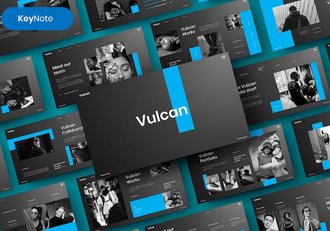 商务企业品牌推广Keynote模板 - 顶尖PPT