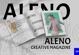 欧美风杂志主题演讲Keynote模板 - 顶尖PPT