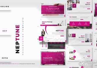 30页商务公司简介项目展示合作国外多用途PPT模板5种主题配色 - 顶尖PPT