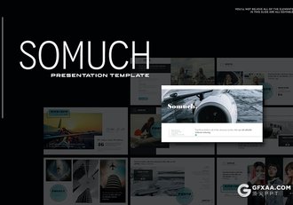 时尚简约国外小清新文艺风格PPT模板 - 顶尖PPT