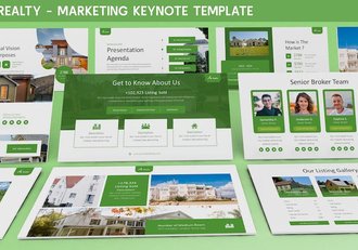 房地产市场营销keynote模板 - 顶尖PPT