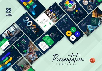 公司年度计划总结商务PPT模板 - 顶尖PPT