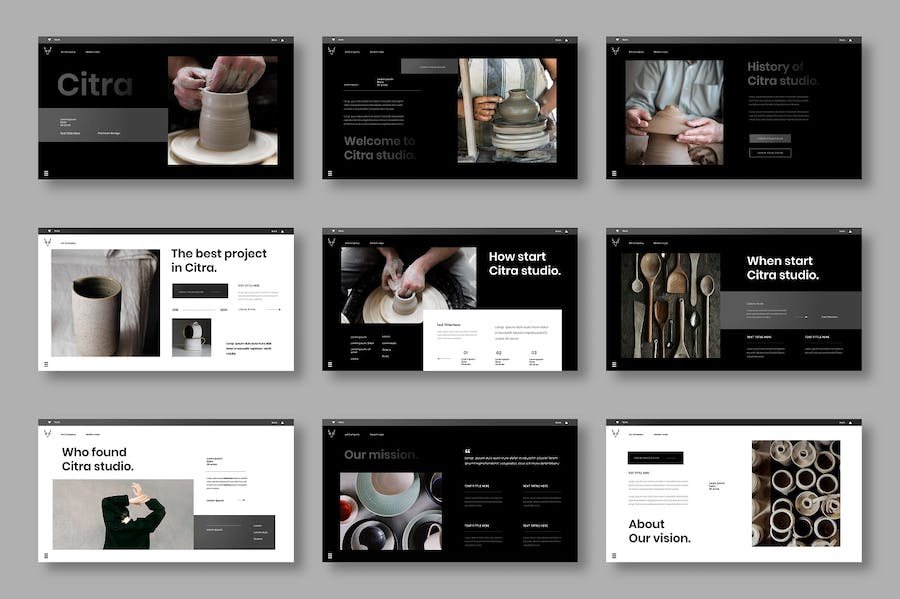 商务品牌宣传推广营销演讲Keynote模板 - 顶尖PPT