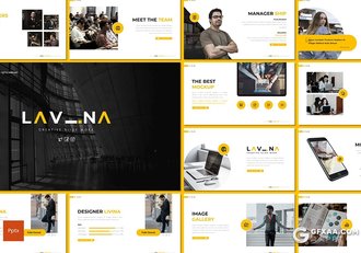 30页欧美风格项目进度展示工作计划PPT模板 - 顶尖PPT