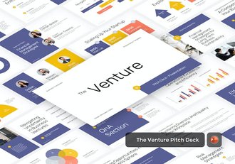 创业融资路演项目计划PPT模板 - 顶尖PPT