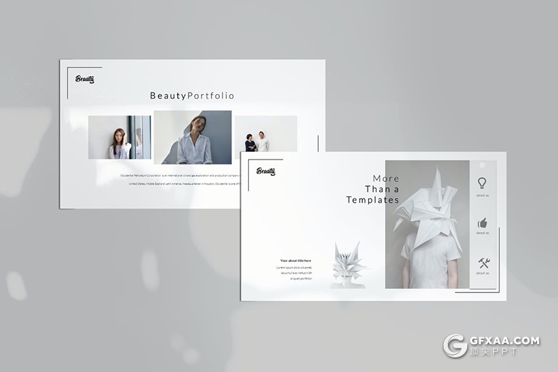 49页明星网红宣传介绍造星计划极简风格keynote模板 - 顶尖PPT