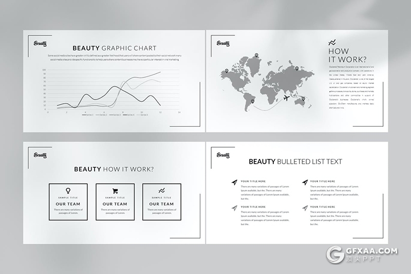 49页明星网红宣传介绍造星计划极简风格keynote模板 - 顶尖PPT