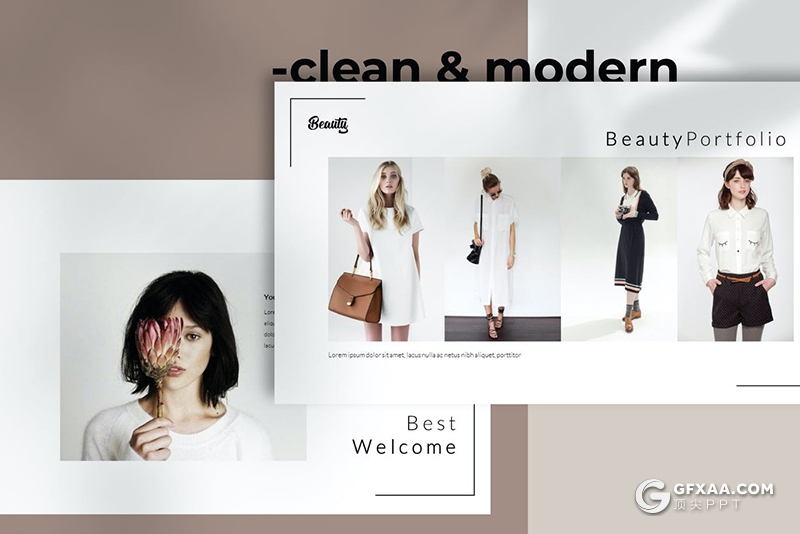 49页明星网红宣传介绍造星计划极简风格keynote模板 - 顶尖PPT