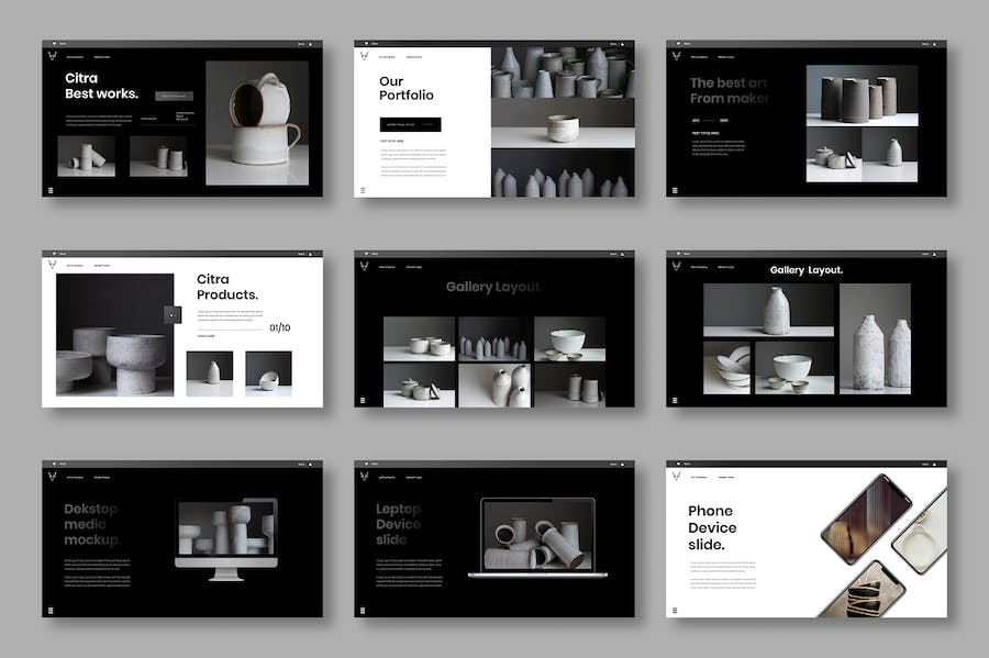 商务品牌宣传推广营销演讲Keynote模板 - 顶尖PPT