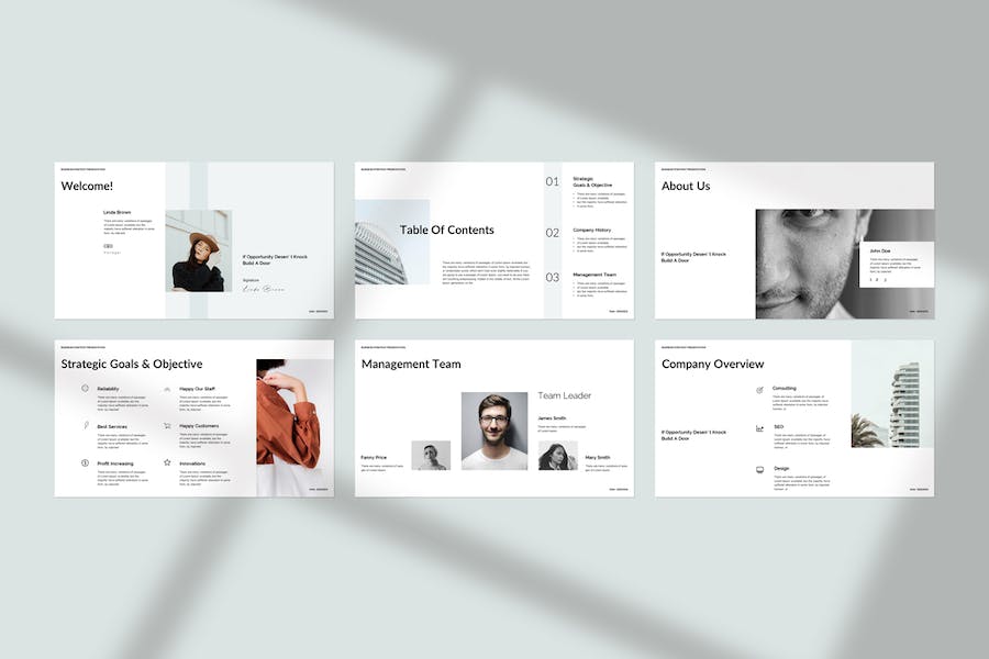 商务业务战略规划方案PPT模板 - 顶尖PPT