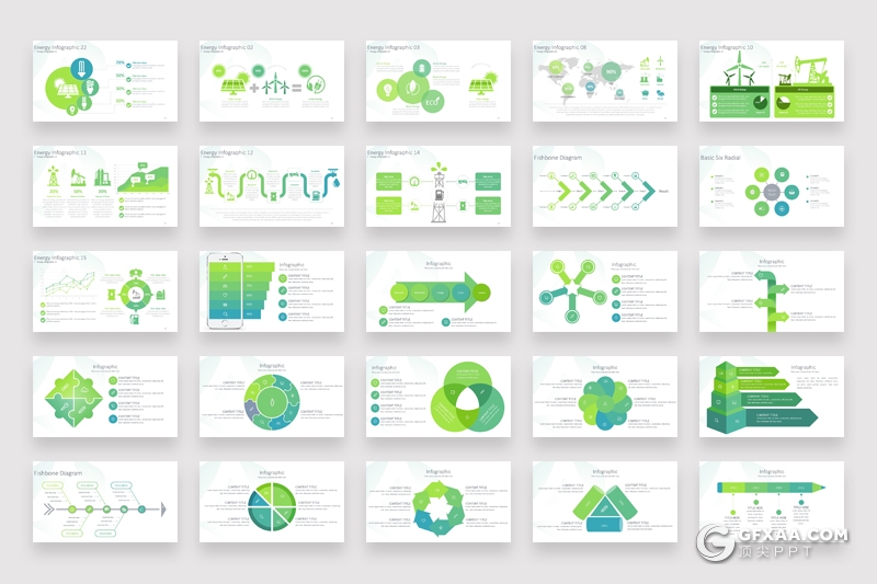 400页创意商务信息图形图表PPT模板各种逻辑数据图形3d小人ppt超级图形合集 - 顶尖PPT