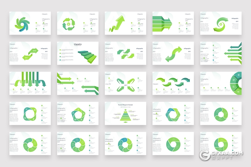 526页PPT超级图形模板创意商务信息图形图表PPT模板合集 - 顶尖PPT