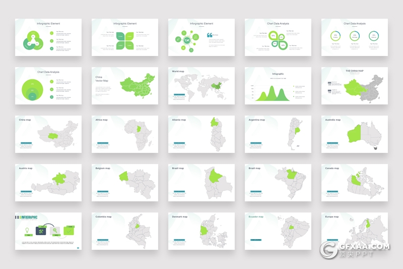 526页PPT超级图形模板创意商务信息图形图表PPT模板合集 - 顶尖PPT