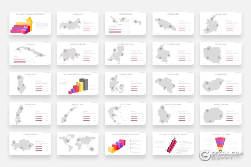 479页PPT设计常用数据图形合集 - 顶尖PPT