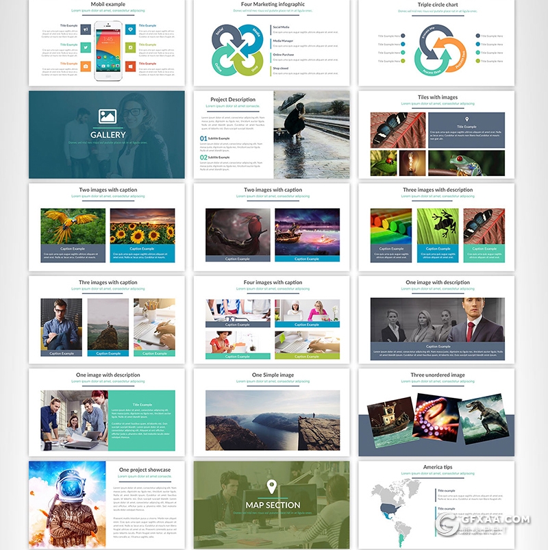 50页国外商务风格企业宣传项目展示工作计划PPT模板 - 顶尖PPT