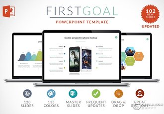 100页彩色商务企业宣传介绍工作汇报计划多用途PPT模板61种XML配色 - 顶尖PPT