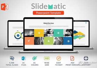 90页彩色公司团队介绍项目展示融资计划书工作计划总结PPT模板60种XML配色 - 顶尖PPT