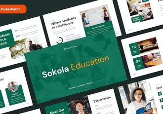 教育学校课程设计方案PPT模板 - 顶尖PPT