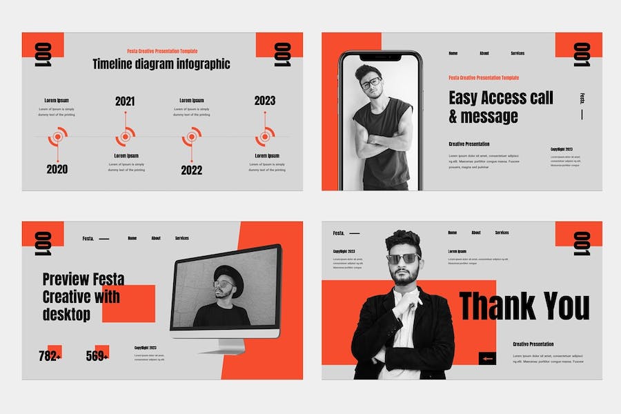 创意设计方案视觉表现创新Keynote模板 - 顶尖PPT