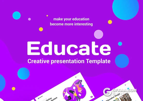 64页高端图形版式设计教育培训机构keynote模板11种主题配色 - 顶尖PPT