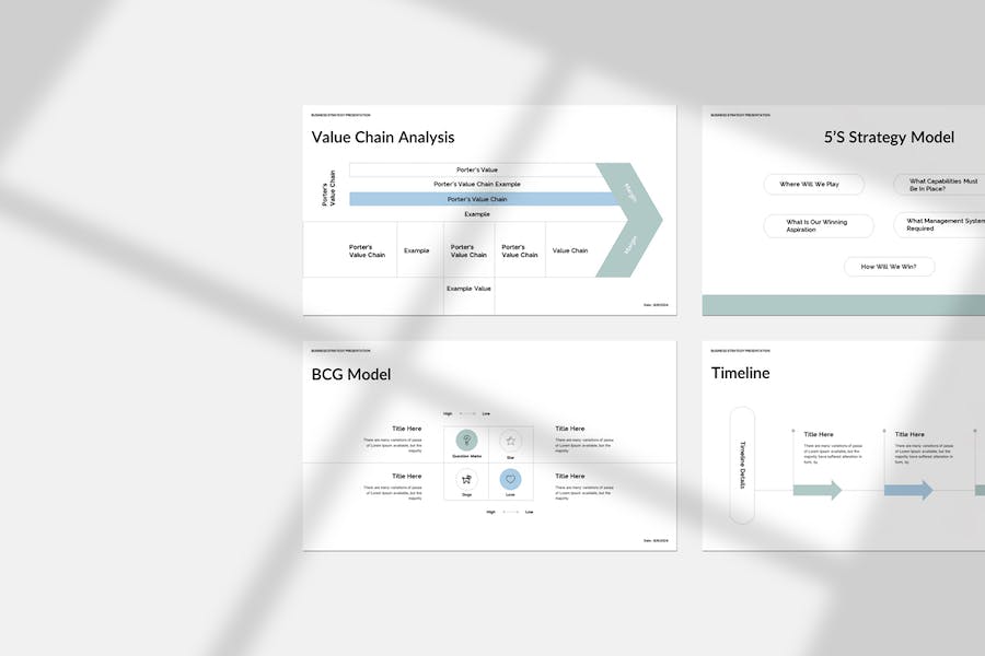 商务业务战略规划方案PPT模板 - 顶尖PPT