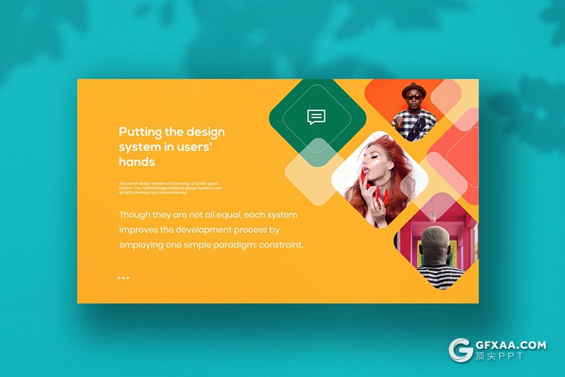 30页彩色创意时尚多用途Google slides模板 - 顶尖PPT