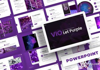 30页国外极简文艺商务风格PPT模板5种主题配色 - 顶尖PPT