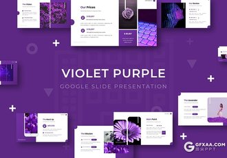 30页国外极简文艺商务风格Google slides模板5种主题配色 - 顶尖PPT