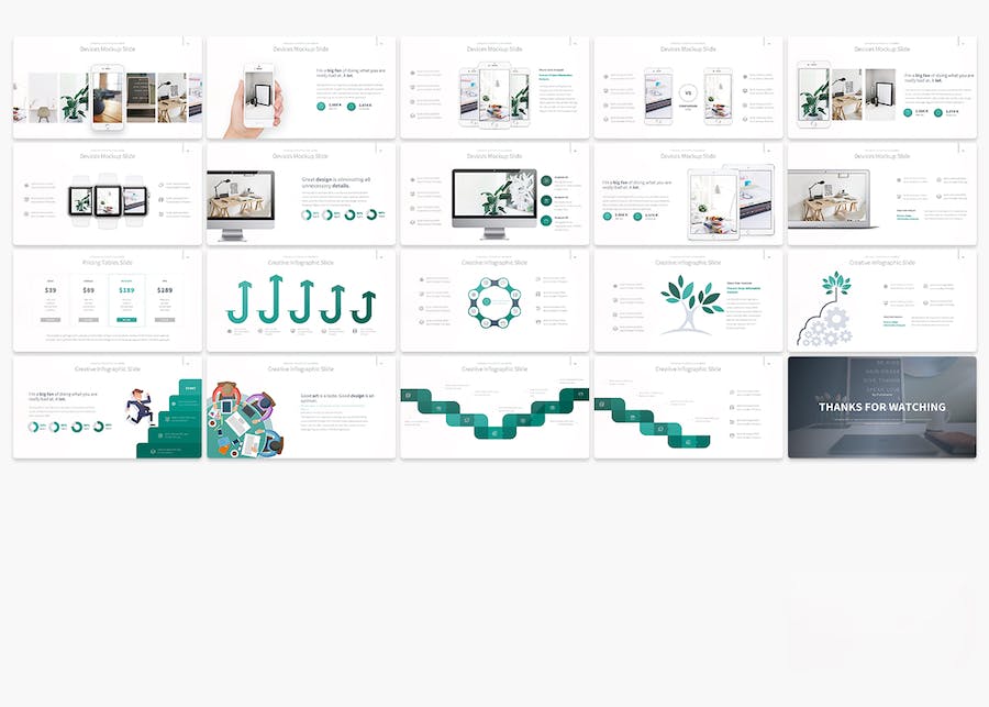 欧美商务多用途企业介绍总结keynote模板 - 顶尖PPT