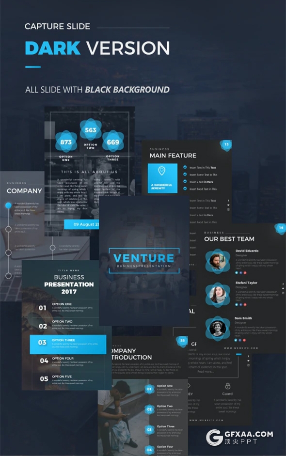 61页竖版A4尺寸项目合作商务总结报告团队介绍多用途PPT模板11种配色 - 顶尖PPT