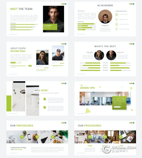 55页国外创意商务风格商业计划书企业宣传介绍PPT模板 - 顶尖PPT