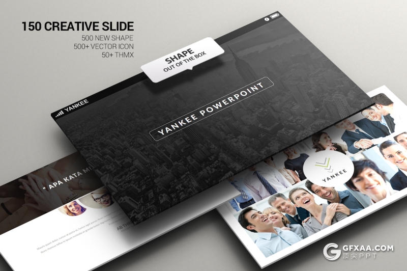 150页国外商务风格企业介绍团队展示项目合作工作汇报多用途PPT模板 - 顶尖PPT