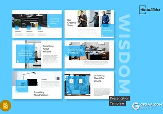 30页简约风格商务团队公司介绍多用途Google slides模板 - 顶尖PPT