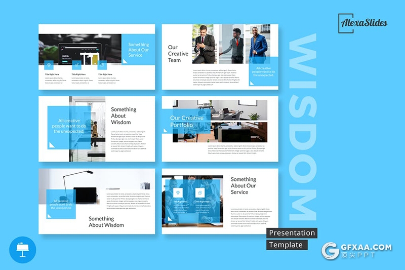 30页简约风格商务团队公司介绍多用途keynote模板 - 顶尖PPT